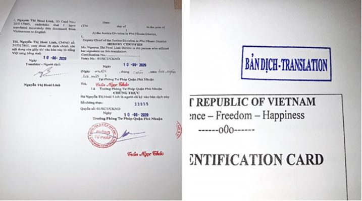 Dịch thuật công chứng tiếng Nhật tại Hà Nội ban dich